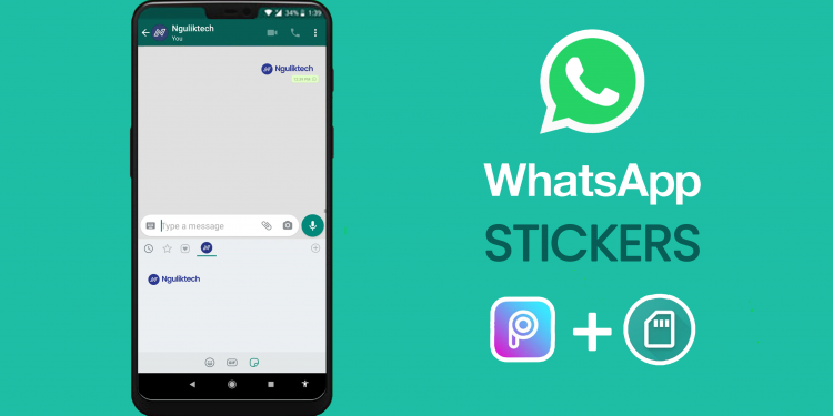 Cara membuat stiker Whatsapp dengan PicsArt (Free) di Android